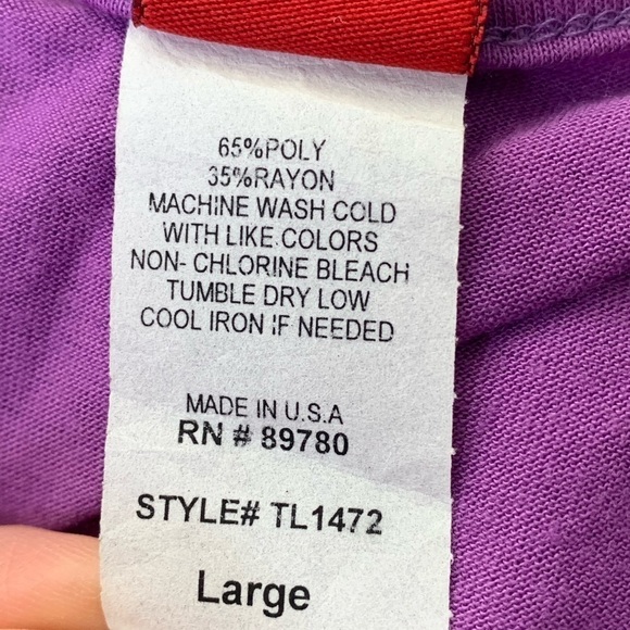 HOT TOPIC SWEET LOVE PURPLE BOW CROP TANK - Picture 6 of 6